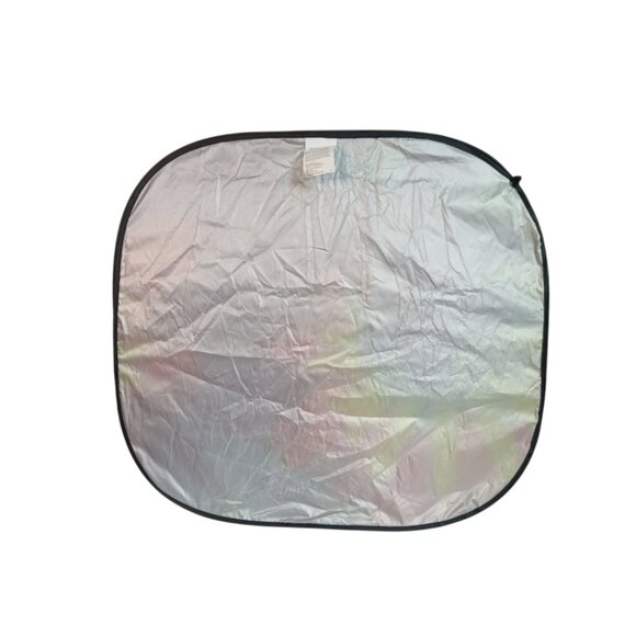 Auto Drive Multicolored Tie Dyed Twist Car Windshield Sun Shades Set of 2 - Picture 3 of 6
